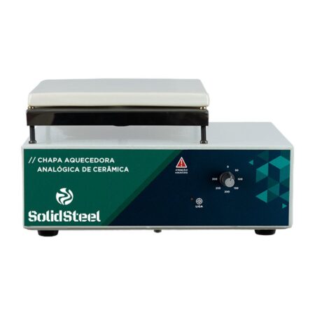 Chapa Aquecedora Analógica Cerâmica | Solidsteel