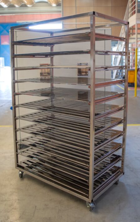 Estufa com Câmara Dupla e Carrinho | Solidsteel